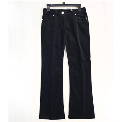 Женские хлопковые брюки средней и низкой посадки