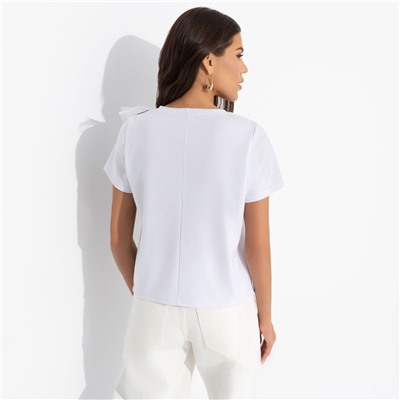 Футболка комбинированная с декором, Завоюй меня (дуэт)