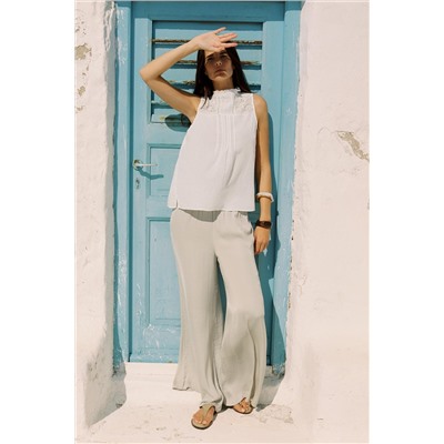 WIDE FLOWING TROUSERS