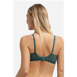 Sujetador sin aro de encaje floral