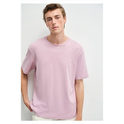Mavi Mor Basic Tişört Regular Fit / Normal Kesim 0612944-71068