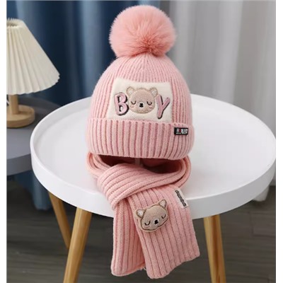 Шапка и шарф. Двуслойная подкладка