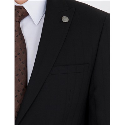 Siyah Ex. Slim Fit Takım Elbise