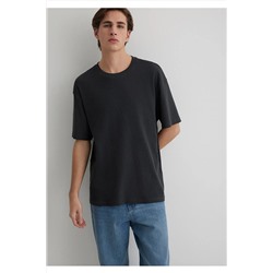 Mavi Antrasit Basic Tişört Loose Fit / Bol Rahat Kesim 0612724-70092