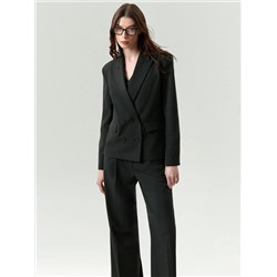 Двубортный жакет из костюмной шерсти, ML804/misak