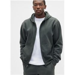 Vintage Soft Oversized Zip Hoodie