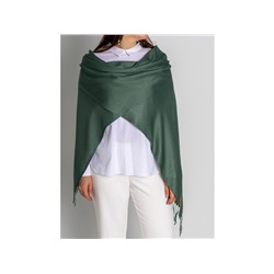 Палантин облегченный Pashmina Lanotti/дымчато-зеленый