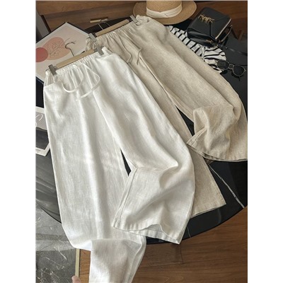 Лёгкие женские штаны на резинке