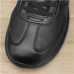 Мужские лёгкие кроссовки со вставками из натуральной кожи   КАПП*А