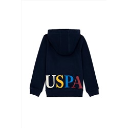 Erkek Çocuk Lacivert Kapüşonlu Sweatshirt