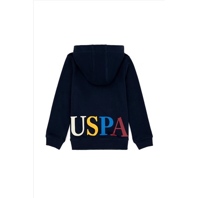 Erkek Çocuk Lacivert Kapüşonlu Sweatshirt