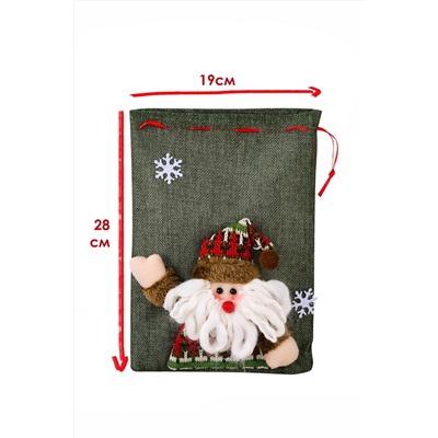 Мешок для подарка новогодний