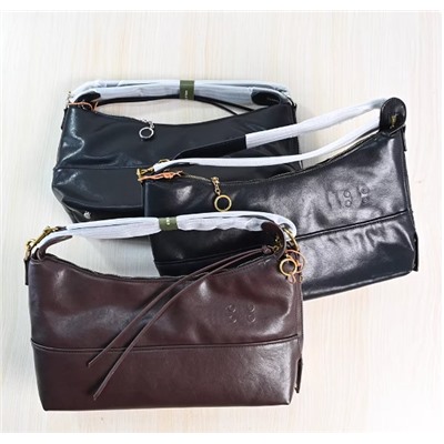 Мягкая сумка-тоут на плечо с застежкой-молнией