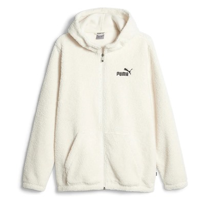 PUMA | Mens  Essentials Elevated Sherpa Full Zip Hoodie