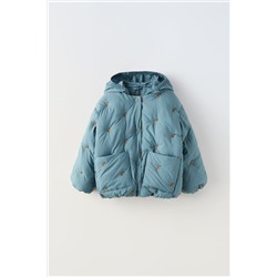 EMBROIDERED PUFFER JACKET