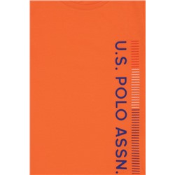 Erkek Çocuk Turuncu Bisiklet Yaka Tişört