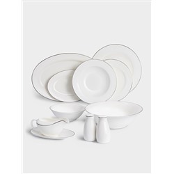 Сервиз обеденный, 6 перс, 27 пр, Айвори