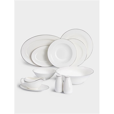 Сервиз обеденный, 6 перс, 27 пр, Айвори