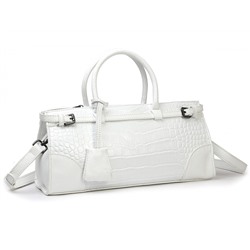 Сумка Lanotti CROCO LINE 8346/белый