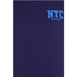 Erkek Lacivert Bisiklet Yaka Tişört