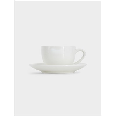 Чашка с блюдцем, 100 мл, Кашемир