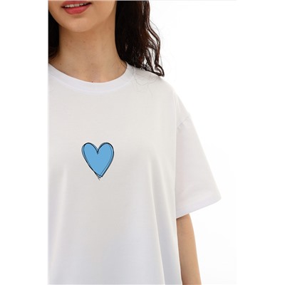 Костюм с велосипедками Heart НАТАЛИ #1034263