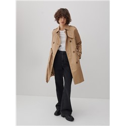 Trenchcoat mit Gürtel