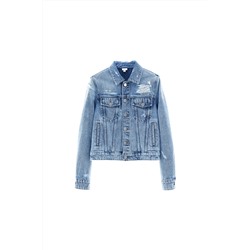 Chaqueta vaquera Azul