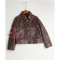 Женская кожаная куртка  Brunell*o Cucinell*i  Фабрика, реплика 1:1