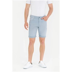 Erkek Mavi Jean Şort