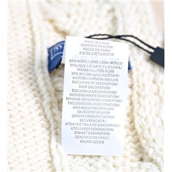 Классический вышитый шарф из смеси шерсти РАЛЬ*Ф Л