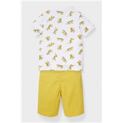 Set - Poloshirt und Shorts - Bio-Baumwolle