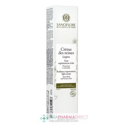 Sanoflore Crème des Reines Légère - Soin Régénération Eclat BIO 50 ml