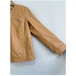 Женские кожаные куртки БОЛЬШИХ размеров Экспорт, этикетка срезана