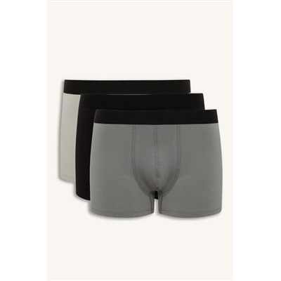 DeFacto Regular Fit 3'lü Boxer C9549AX25SM