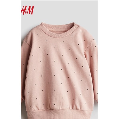 Костюм для девочек, свитшот и штаны ❤️ H&*M оф сайт. Материал: хлопок