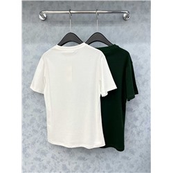 Женская футболка с вышивкой из бусин   AM*I