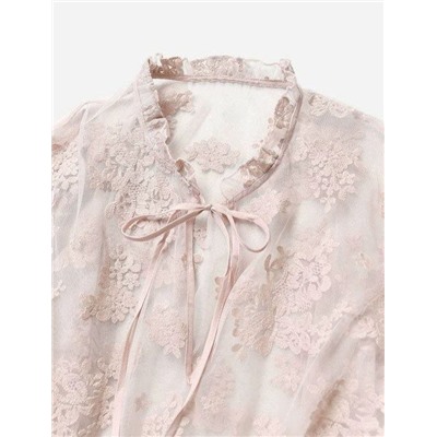 Женская кружевная блузка (2 цвета)  Н*М