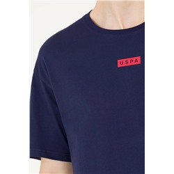 Erkek Lacivert Comfort Bisiklet Yaka Tişört