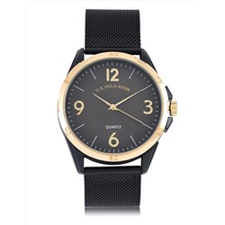MEN'S TWO TONE MESH STRAP WATCH