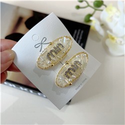 Заколка miu 2шт