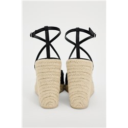 FEW ITEMS LEFT SATIN WEDGES