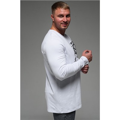 8534 Футболка с длинным рукавом мужская