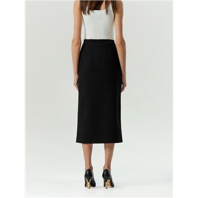 Юбка-карандаш миди из твида, S1069/camadi