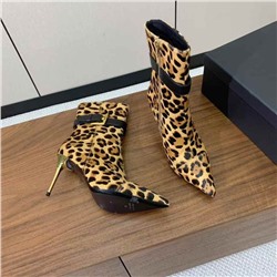 Модные ботинки с квадратной пряжкой  БАЛЬМА*Н