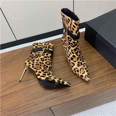 Модные ботинки с квадратной пряжкой  БАЛЬМА*Н