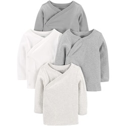 4-Pack Side-Snap Tees