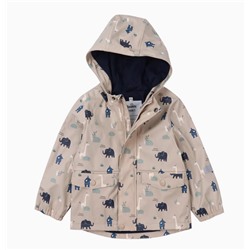 Непромокаемая куртка для мальчиков и девочек на подкладке из 35% хлопка. Экспорт