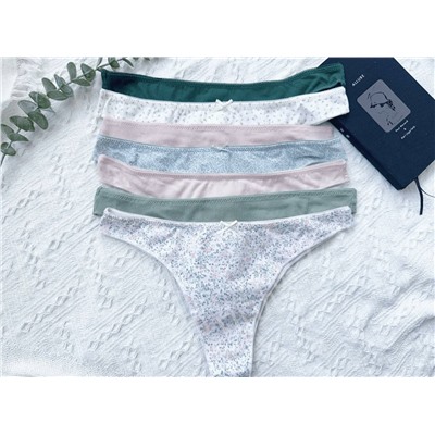 Набор из 7 хлопковых трусиков бразилиана  Oysh*o