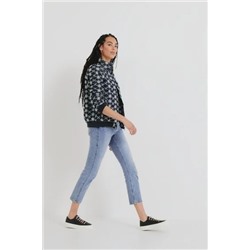 Chaqueta padded con encaje